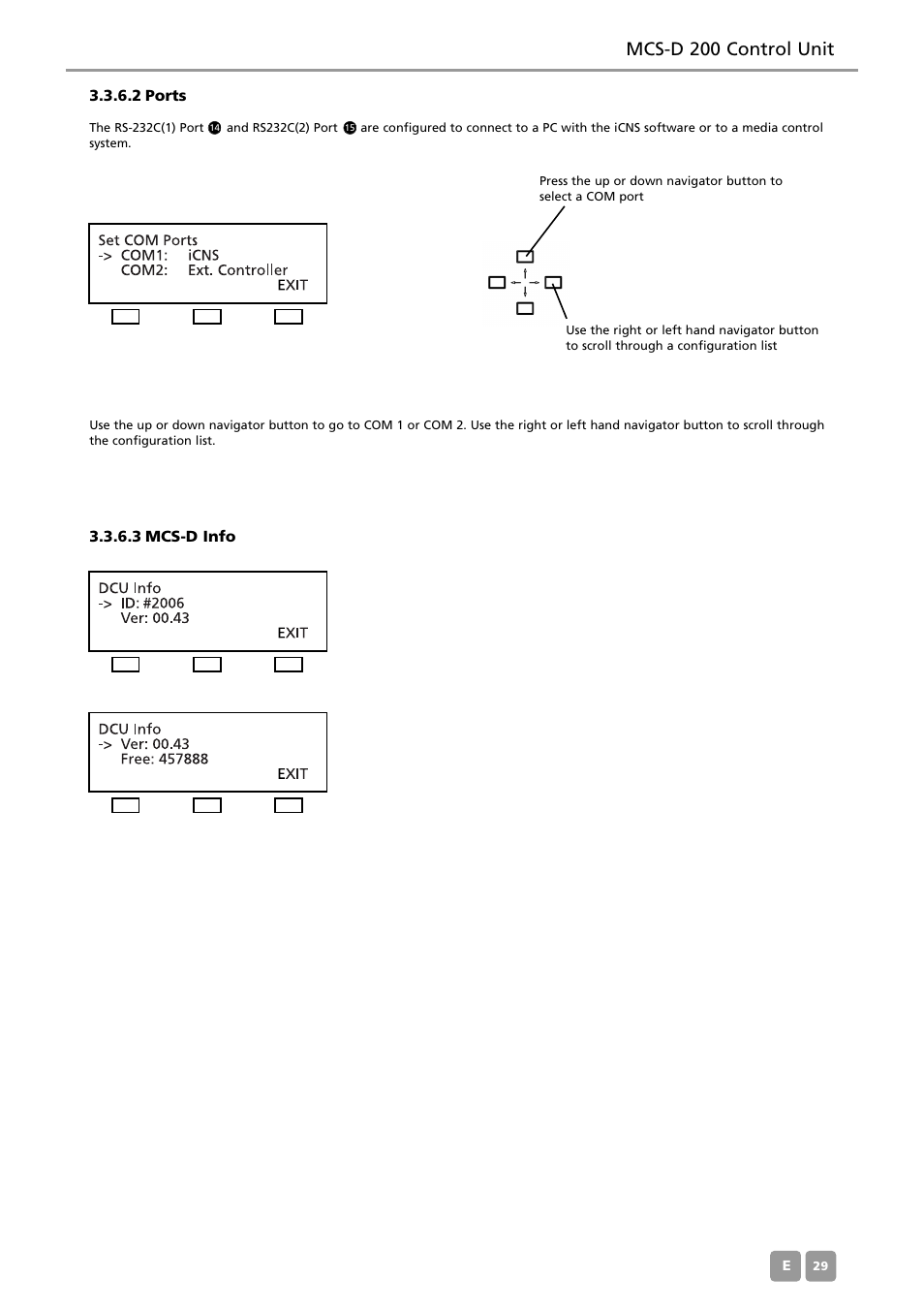 Mcs-d 200 control unit | Beyerdynamic MCS-D 200 User Manual | Page 29 / 92