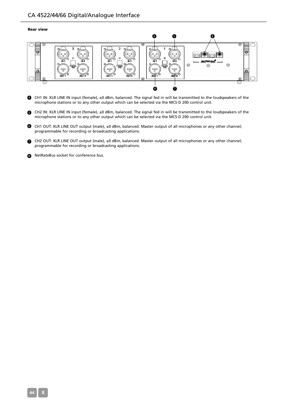 Beyerdynamic MCS-D 200 User Manual | Page 44 / 92