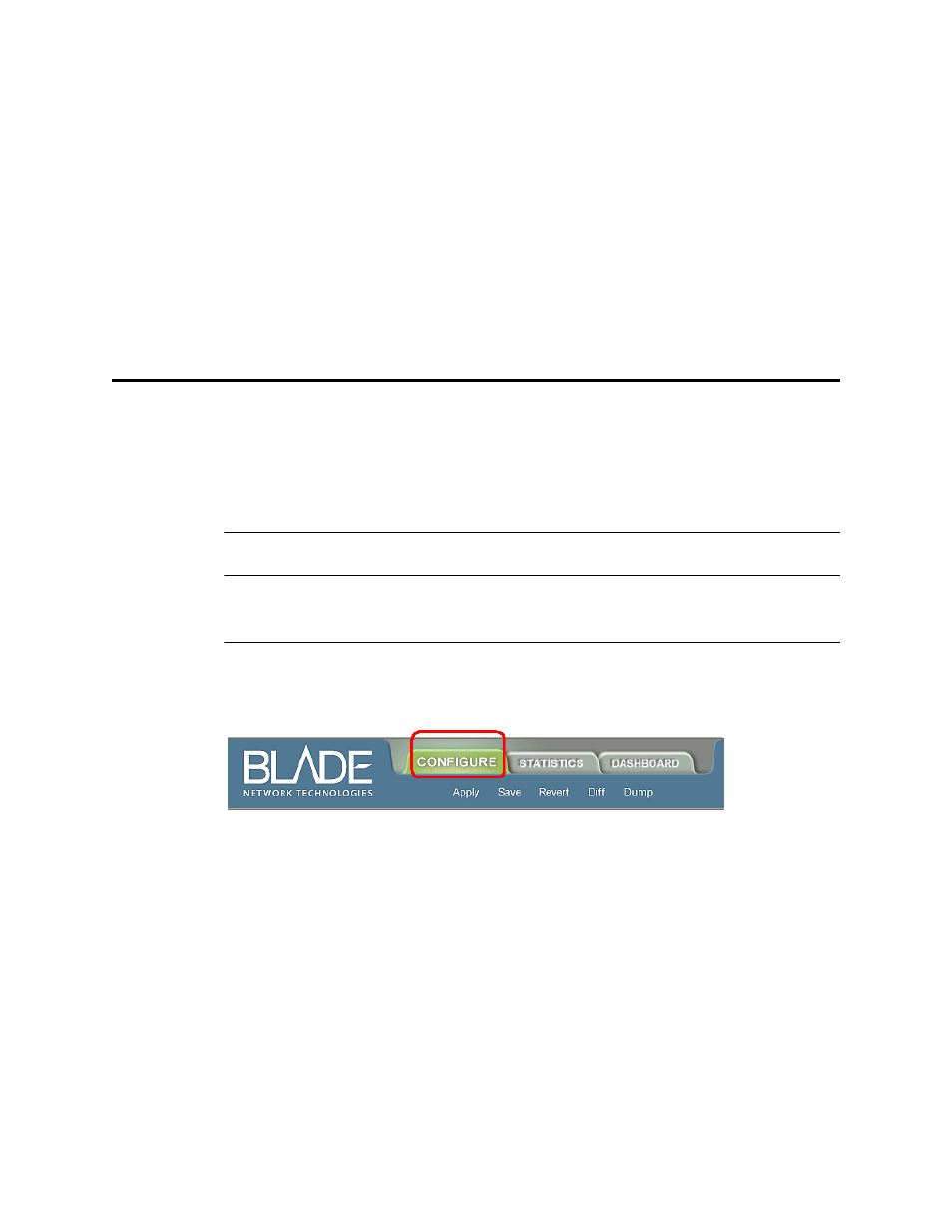 Configuring the switch, Chapter 3: configuring the switch, Configuration steps | Blade ICE RACKSWITCH G8000 User Manual | Page 19 / 28