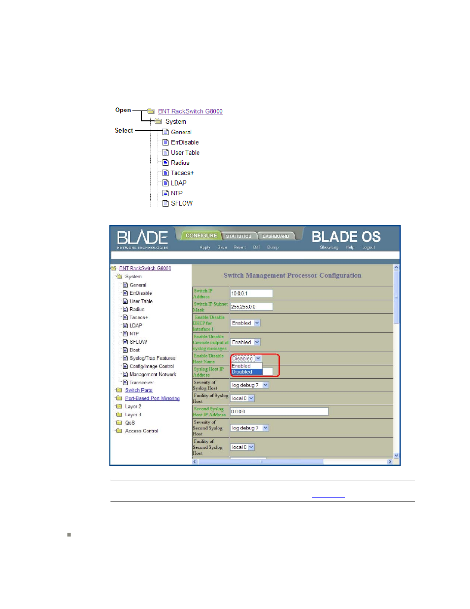 Blade ICE RACKSWITCH G8000 User Manual | Page 20 / 28