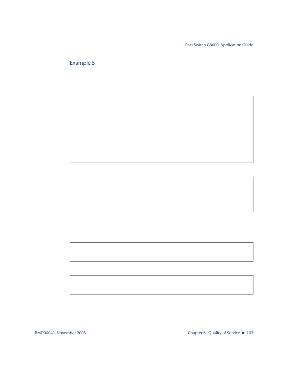 Example 5 | Blade ICE G8000 User Manual | Page 103 / 145