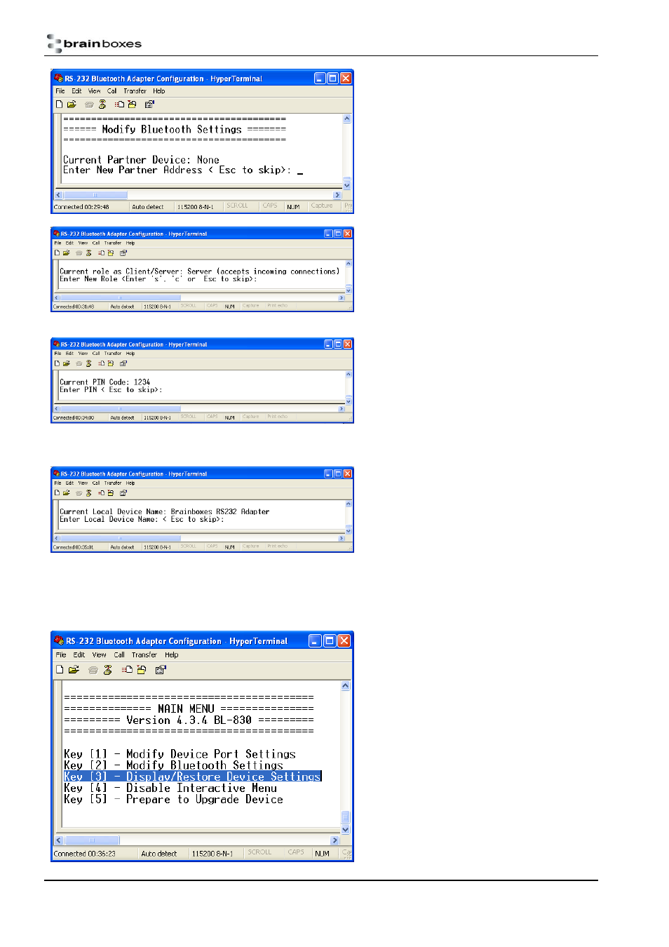 Brainboxes BL-830 User Manual | Page 24 / 41