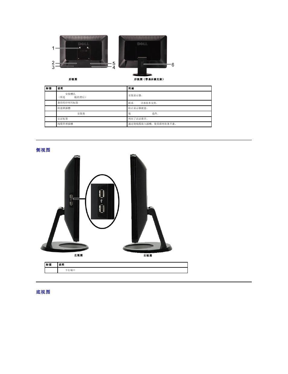 Dell SP2009WFP Monitor User Manual | Page 4 / 33