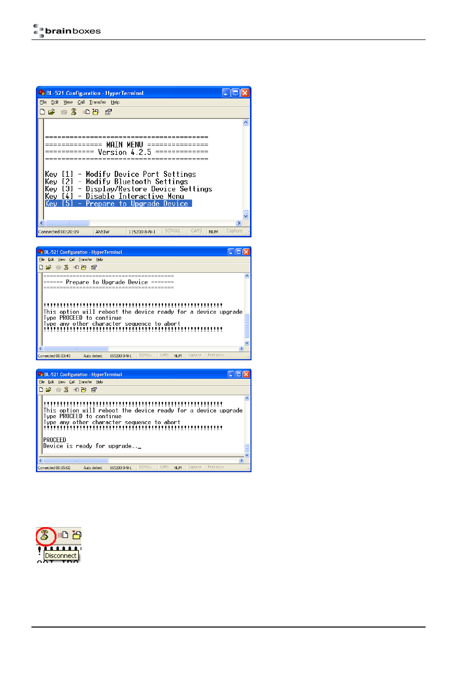 Brainboxes RS232 User Manual | Page 23 / 41