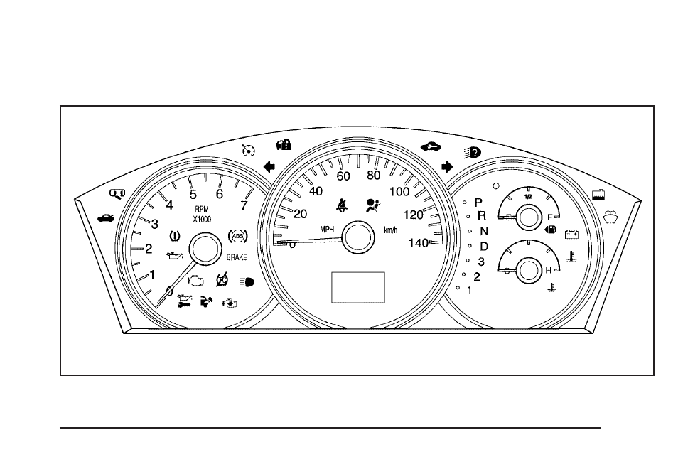 Instrument panel cluster, Instrument panel cluster -31 | Buick 2009 Enclave User Manual | Page 153 / 428