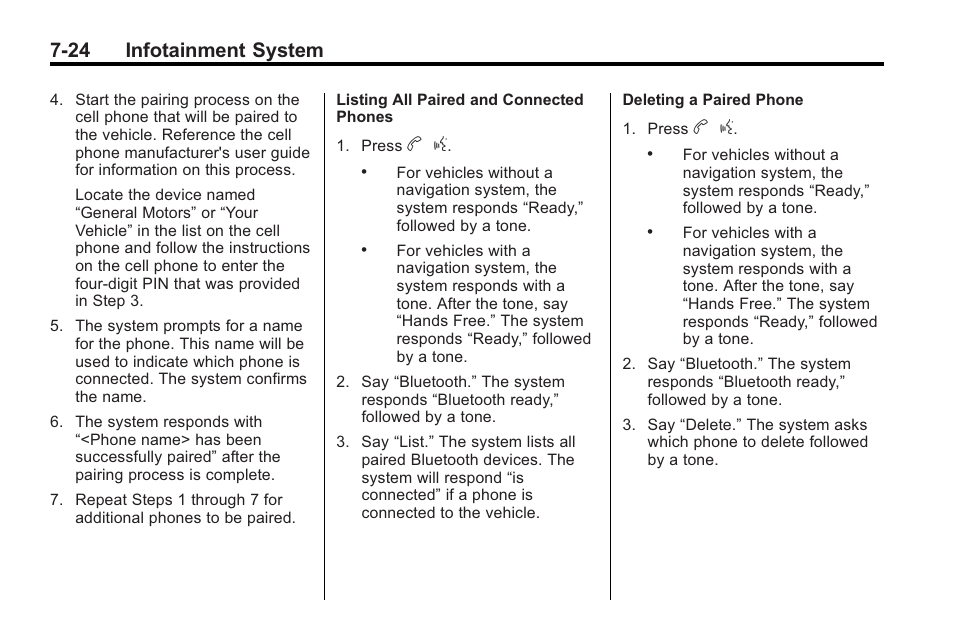 24 infotainment system | Buick 2011 Regal User Manual | Page 166 / 360