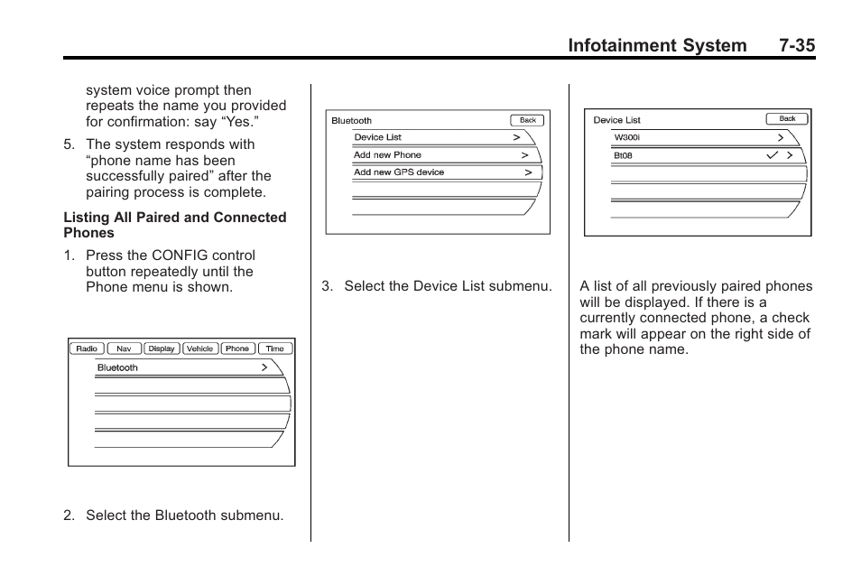 Infotainment system 7-35 | Buick 2011 Regal User Manual | Page 177 / 360