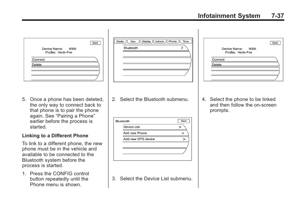 Infotainment system 7-37 | Buick 2011 Regal User Manual | Page 179 / 360