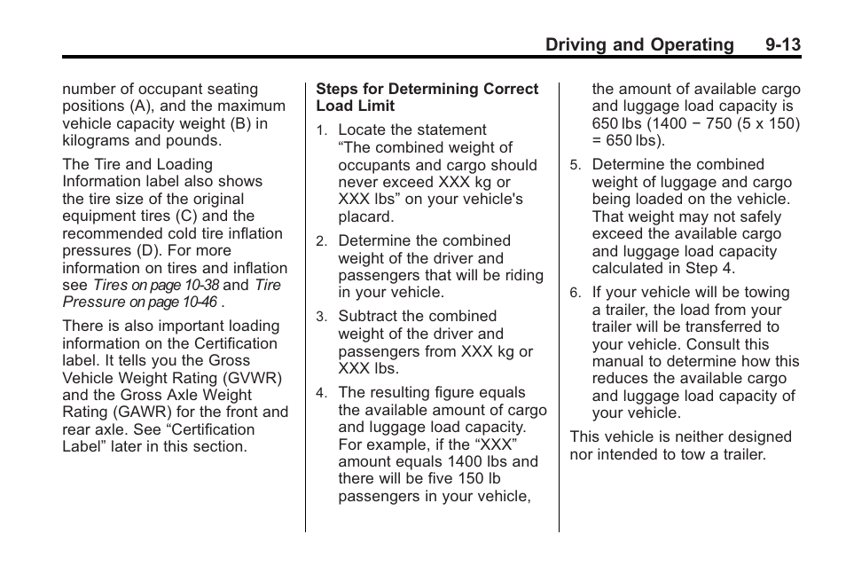 Buick 2011 Regal User Manual | Page 201 / 360