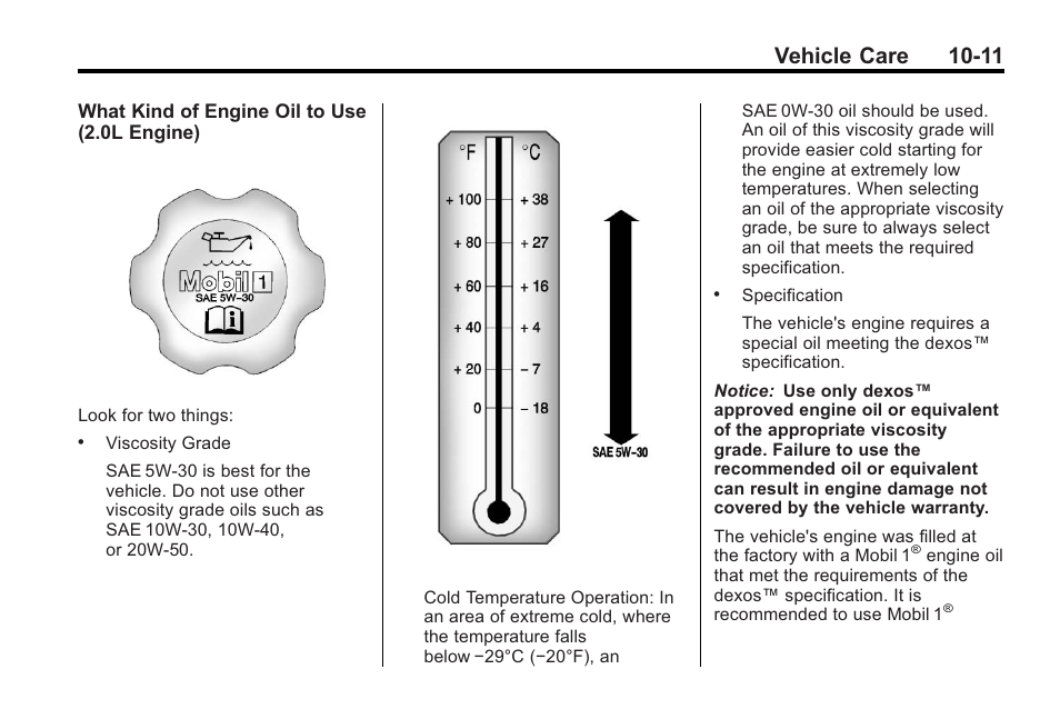 Vehicle care 10-11 | Buick 2011 Regal User Manual | Page 247 / 360