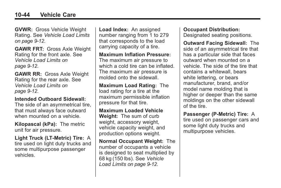 Buick 2011 Regal User Manual | Page 280 / 360