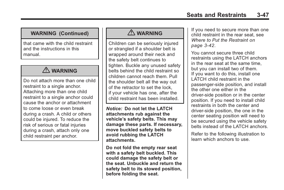 Buick 2011 Regal User Manual | Page 89 / 360