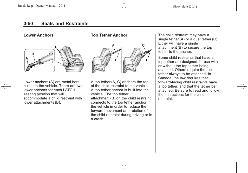 Buick REGAL 2011 User Manual | Page 92 / 368