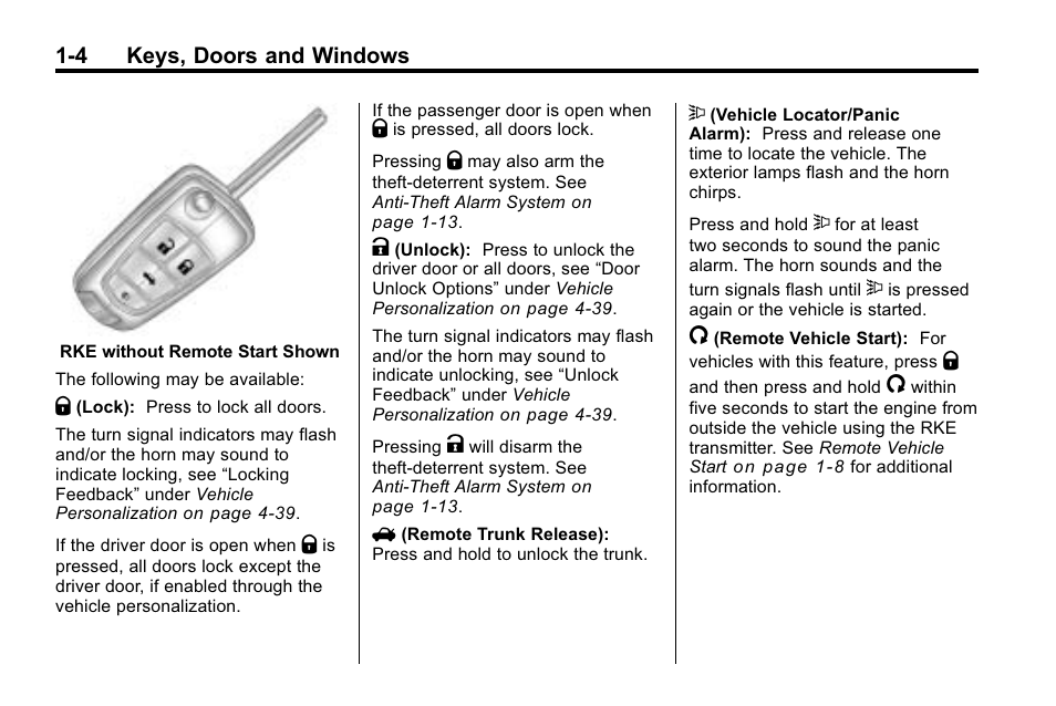 Buick 2010 Lacrosse User Manual | Page 10 / 420