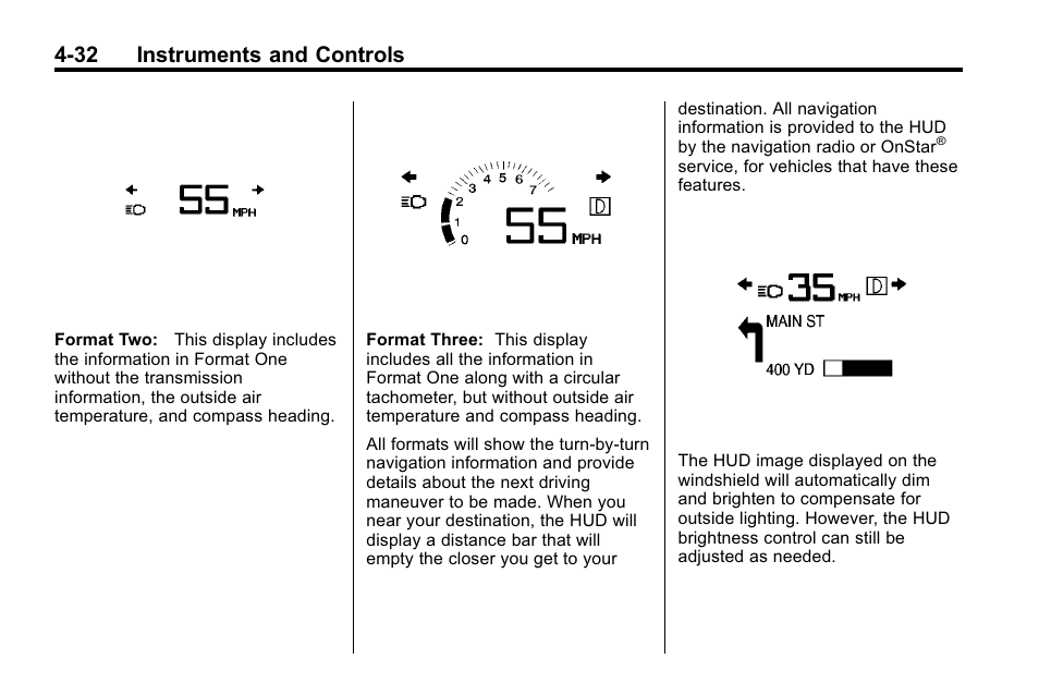 32 instruments and controls | Buick 2010 Lacrosse User Manual | Page 120 / 420