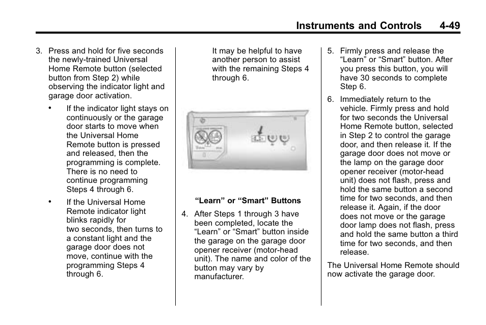 Instruments and controls 4-49 | Buick 2010 Lacrosse User Manual | Page 137 / 420