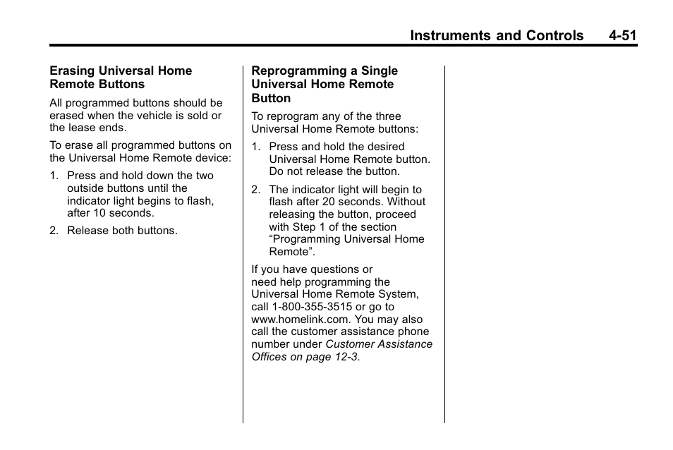 Instruments and controls 4-51 | Buick 2010 Lacrosse User Manual | Page 139 / 420