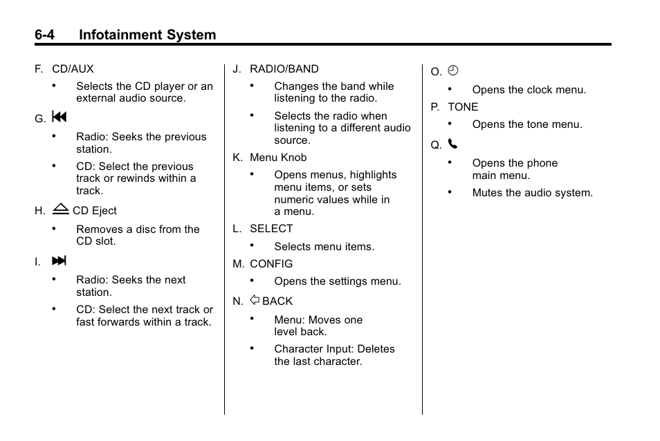 4 infotainment system | Buick 2010 Lacrosse User Manual | Page 152 / 420