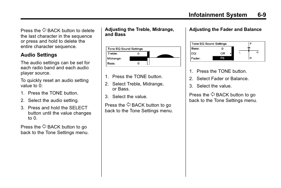 Infotainment system 6-9 | Buick 2010 Lacrosse User Manual | Page 157 / 420