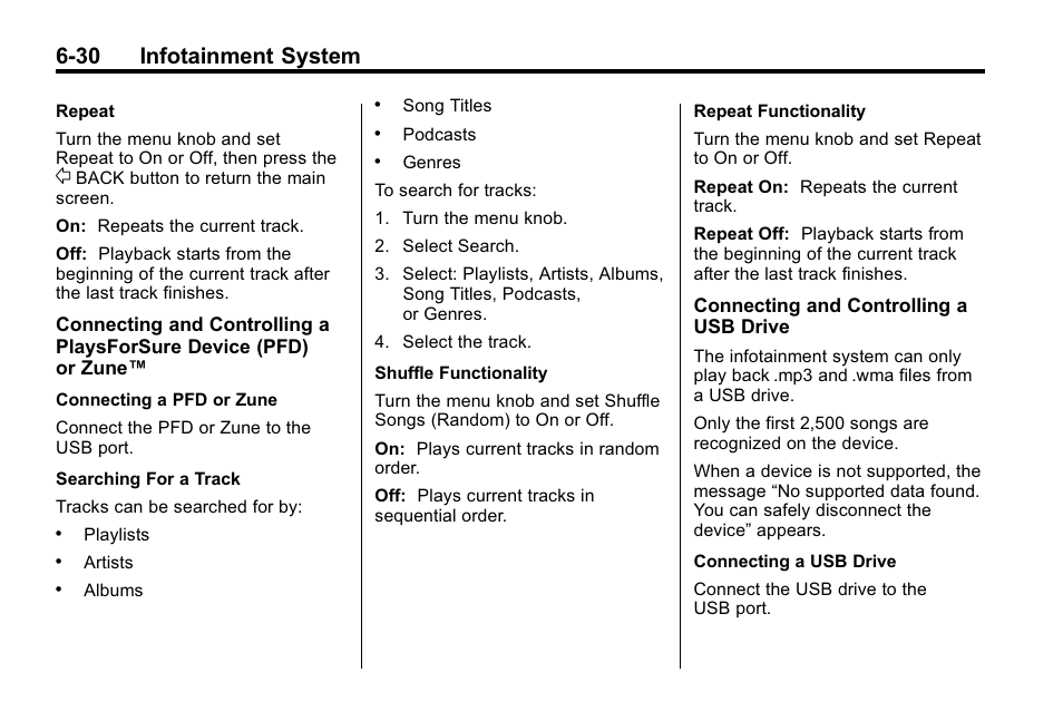 30 infotainment system | Buick 2010 Lacrosse User Manual | Page 178 / 420
