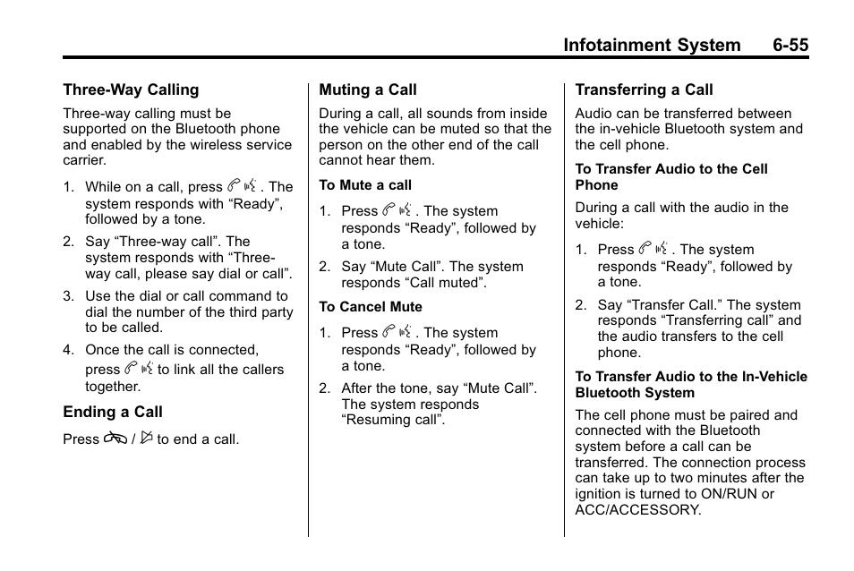 Infotainment system 6-55 | Buick 2010 Lacrosse User Manual | Page 203 / 420