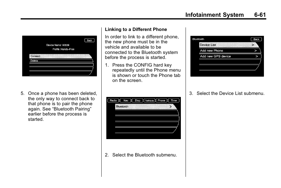 Infotainment system 6-61 | Buick 2010 Lacrosse User Manual | Page 209 / 420