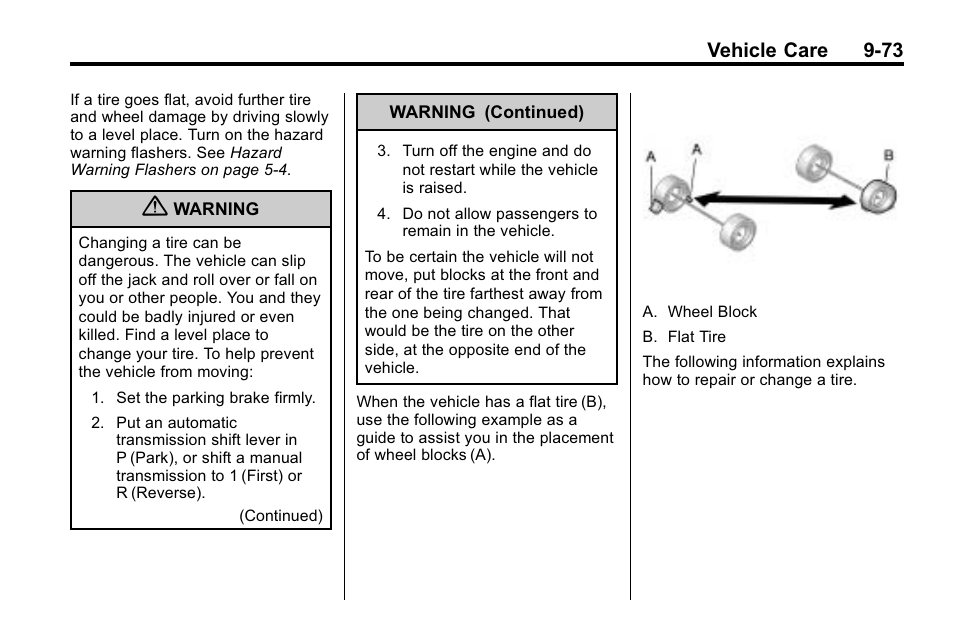 Vehicle care 9-73 | Buick 2010 Lacrosse User Manual | Page 355 / 420
