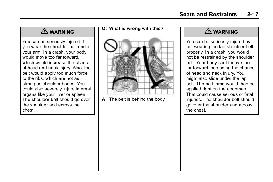 Buick 2010 Lacrosse User Manual | Page 45 / 420