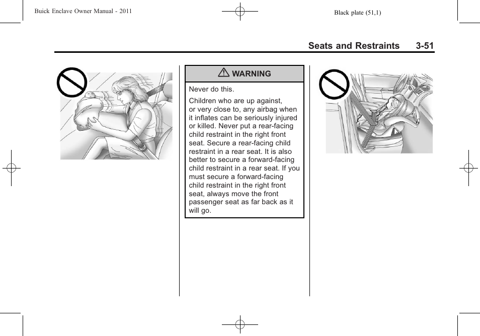 Buick 2011 Enclave User Manual | Page 105 / 458