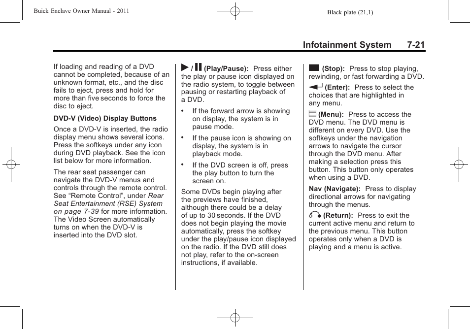 Buick 2011 Enclave User Manual | Page 209 / 458