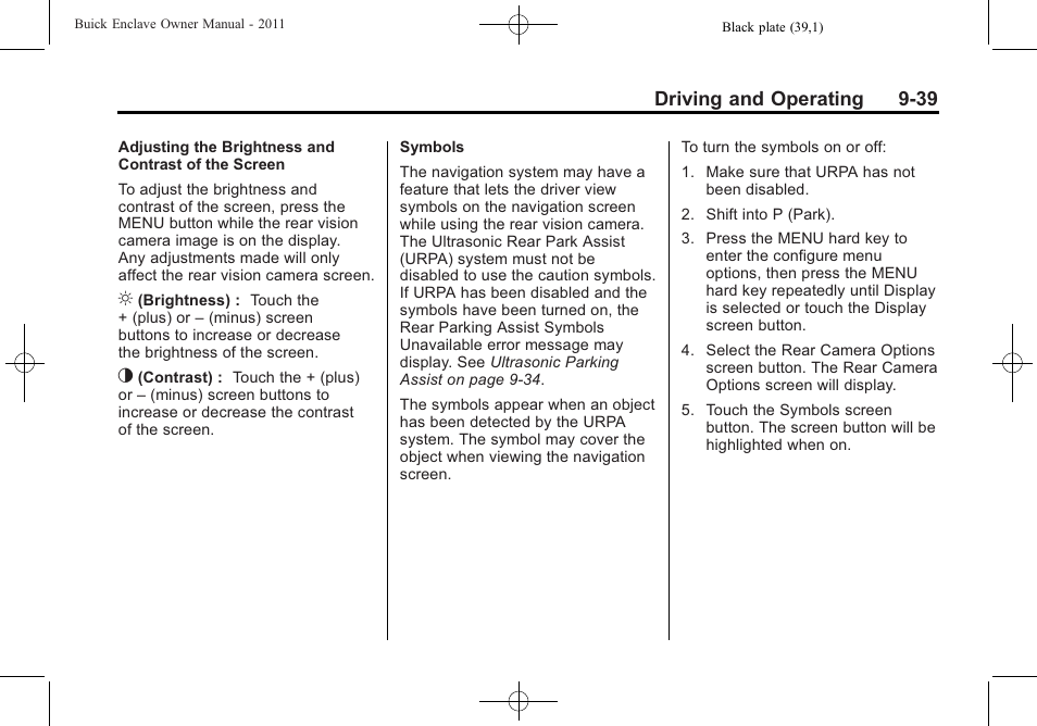 Buick 2011 Enclave User Manual | Page 295 / 458
