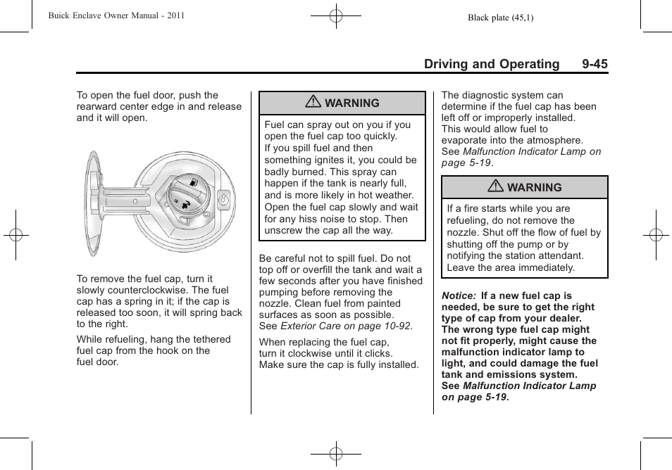 Buick 2011 Enclave User Manual | Page 301 / 458