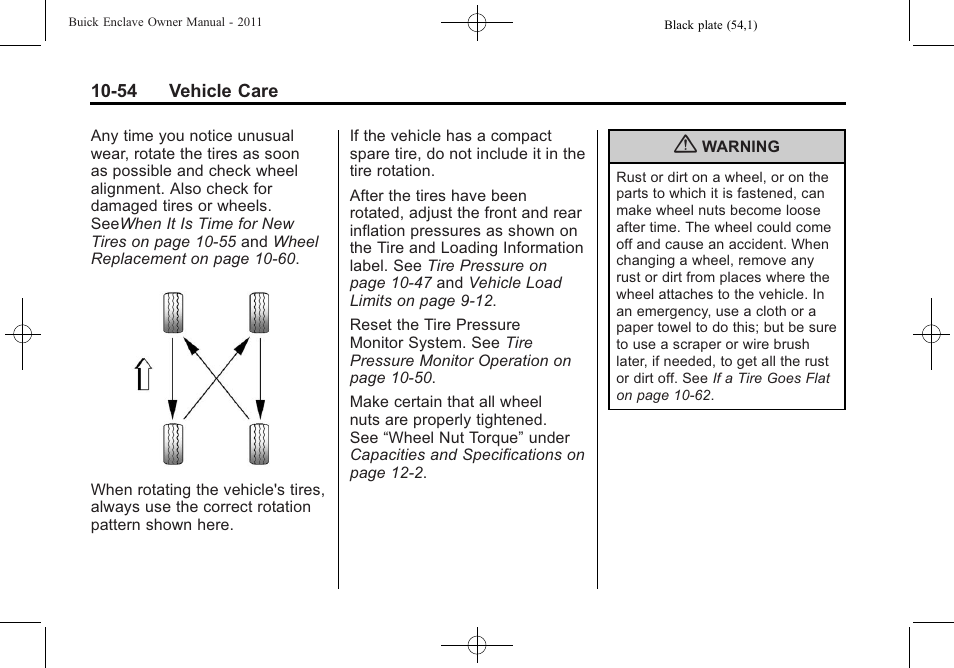 Buick 2011 Enclave User Manual | Page 366 / 458