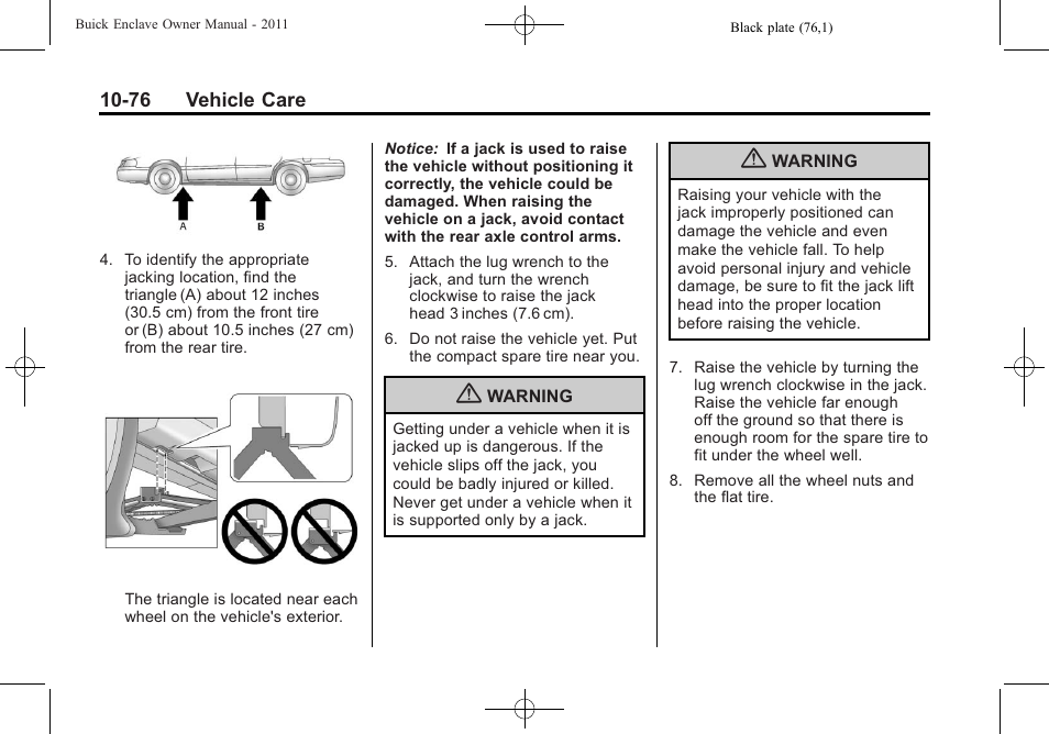 Buick 2011 Enclave User Manual | Page 388 / 458