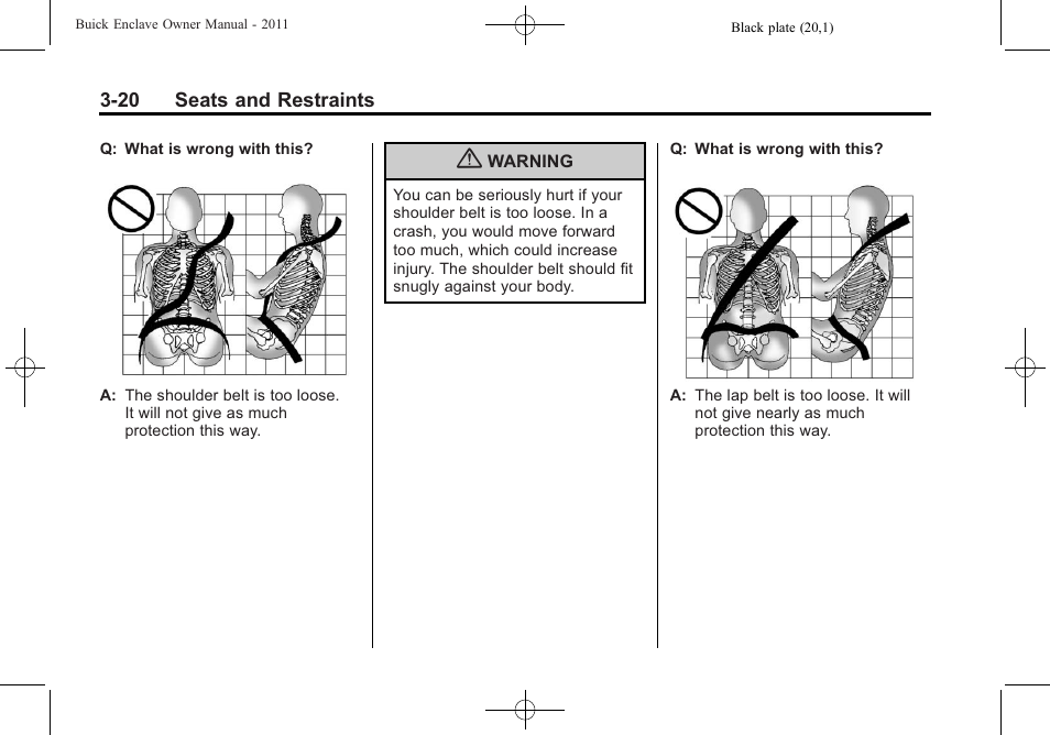 Buick 2011 Enclave User Manual | Page 74 / 458