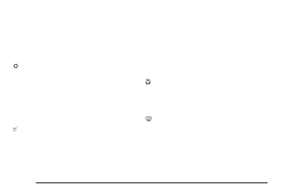 Defogging and defrosting | Buick TERRAZA 2006 User Manual | Page 166 / 454