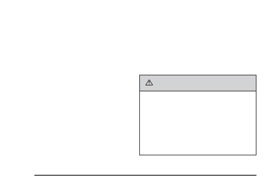 Caution | Buick TERRAZA 2006 User Manual | Page 278 / 454