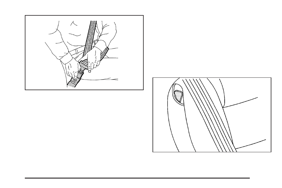 Rear safety belt comfort guides, Rear safety belt comfort guides -31 | Buick TERRAZA 2006 User Manual | Page 37 / 454