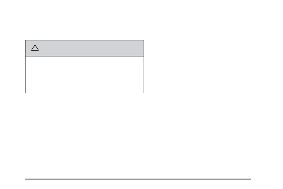 Caution | Buick TERRAZA 2006 User Manual | Page 375 / 454