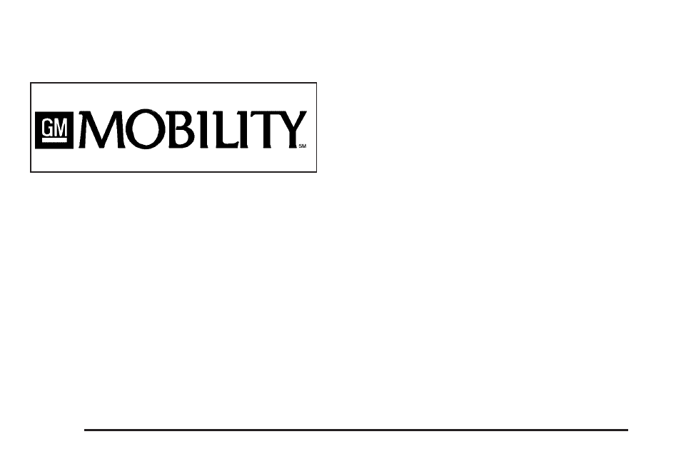 Gm mobility reimbursement program, Roadside assistance program | Buick TERRAZA 2006 User Manual | Page 430 / 454