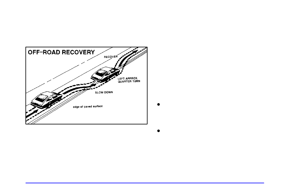 Road recovery, Passing | Buick 1999 Park Avenue User Manual | Page 201 / 400