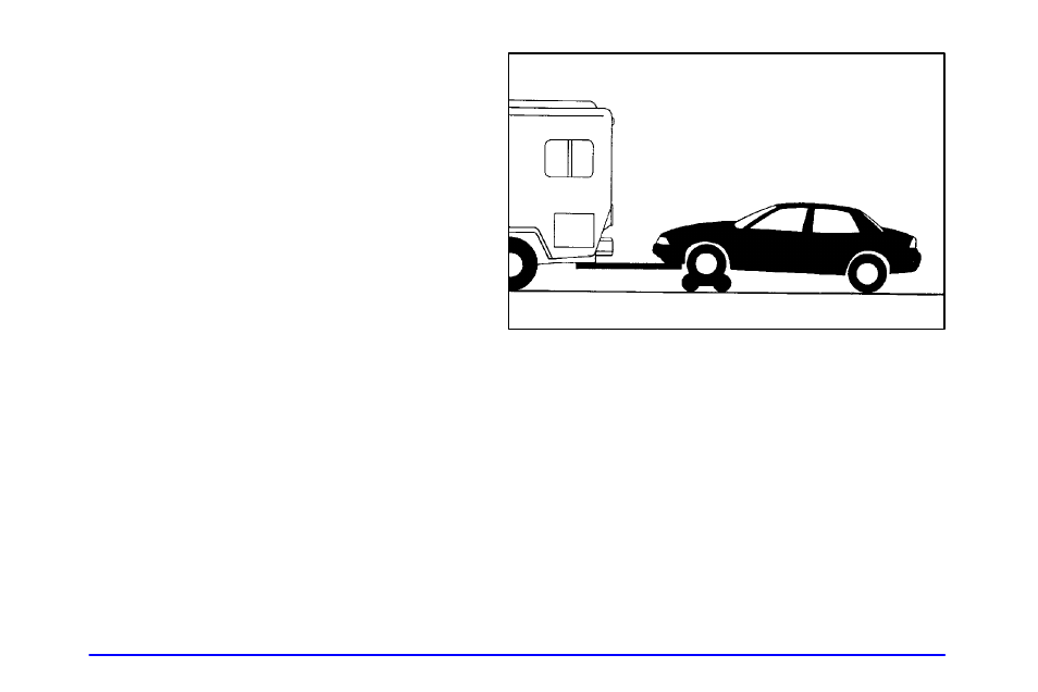 Recreational vehicle towing | Buick 1999 Park Avenue User Manual | Page 218 / 400