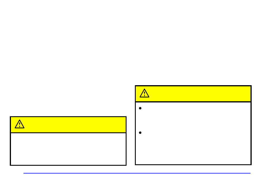 Caution | Buick 1999 Park Avenue User Manual | Page 98 / 400