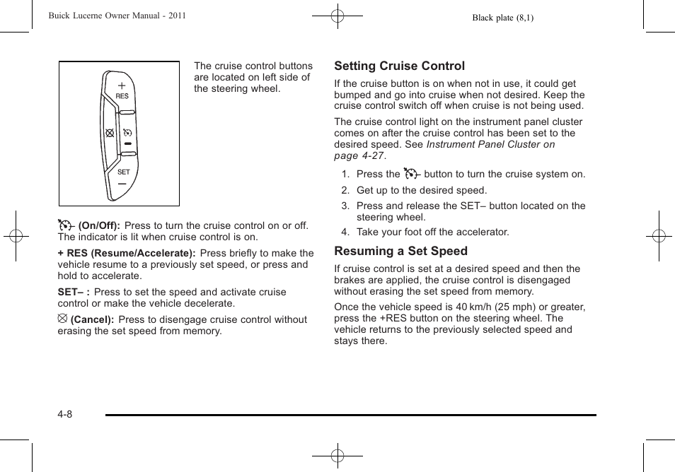 Buick 2011 Lucerne User Manual | Page 164 / 446