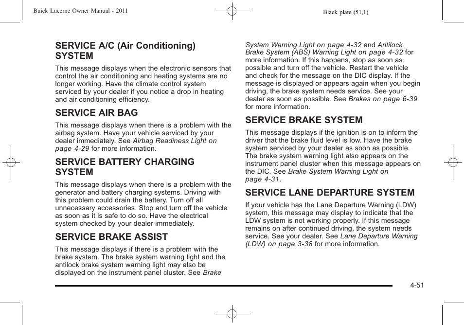 Buick 2011 Lucerne User Manual | Page 207 / 446