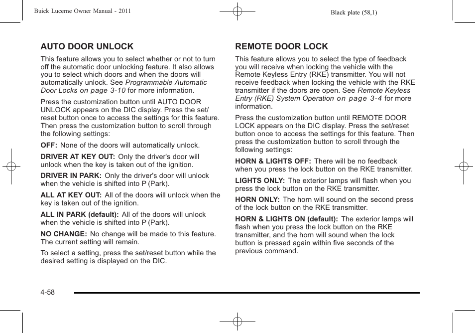 Buick 2011 Lucerne User Manual | Page 214 / 446