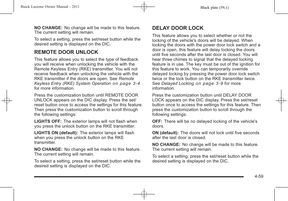 Buick 2011 Lucerne User Manual | Page 215 / 446