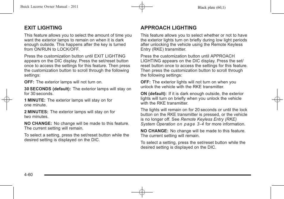 Buick 2011 Lucerne User Manual | Page 216 / 446