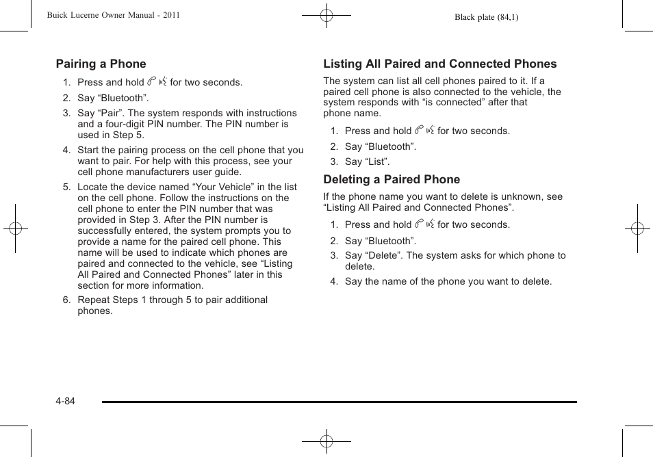 Buick 2011 Lucerne User Manual | Page 240 / 446