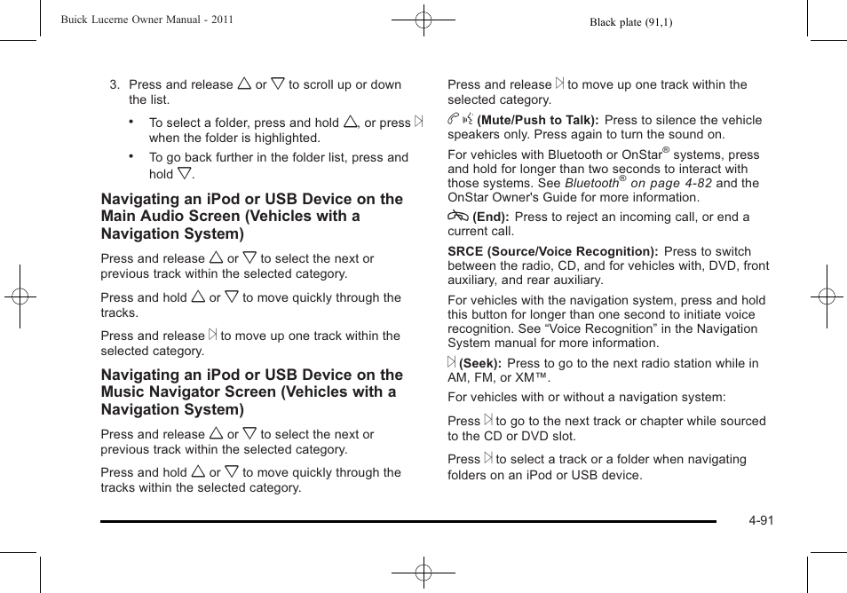 Buick 2011 Lucerne User Manual | Page 247 / 446